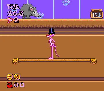 Pink Goes to Hollywood (USA) screen shot game playing